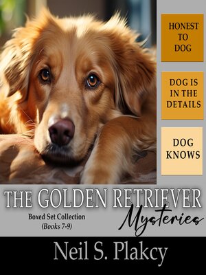 cover image of Golden Retriever Mysteries Box Set Collection, Books 7-9